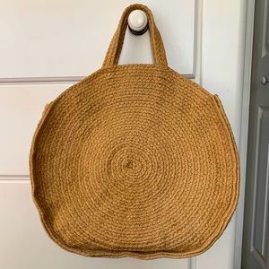 Straw Beach Tote